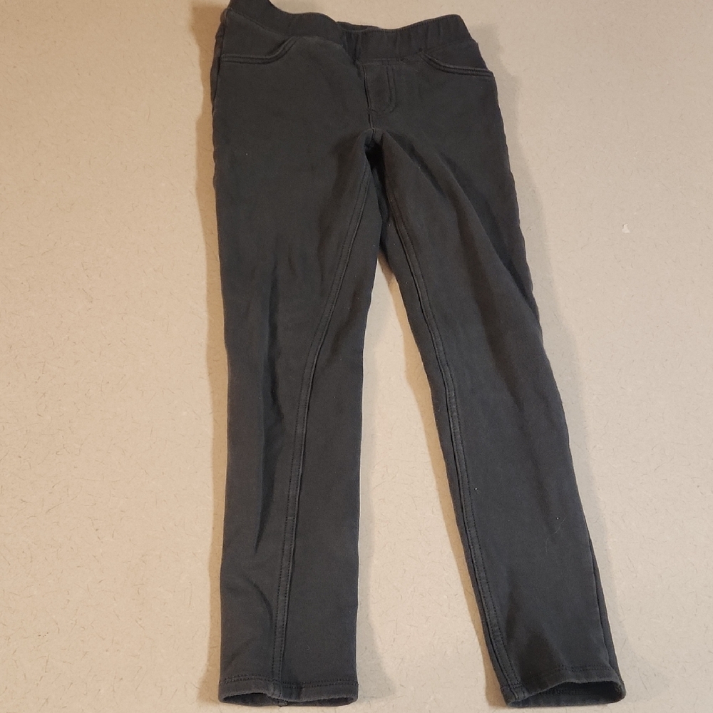 Jumping Beans Black Kids Leggings Size Girls 7